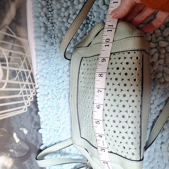 Kate Spade, New York Mercer Isle- Sienna leather green light  bag - Picture 5 of 11